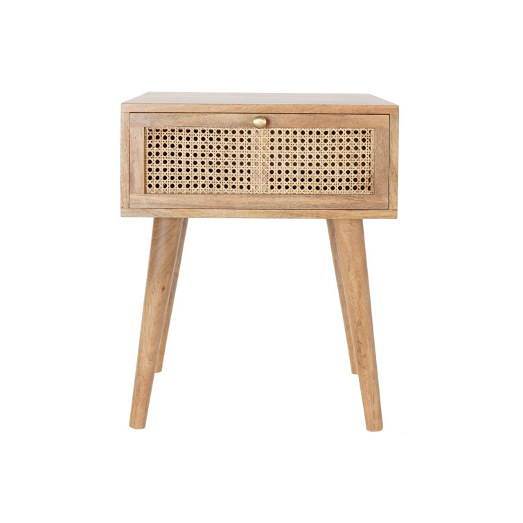 Bay Isle Home Oklahoma 1 Drawer Bedside Table Wayfair.co.uk